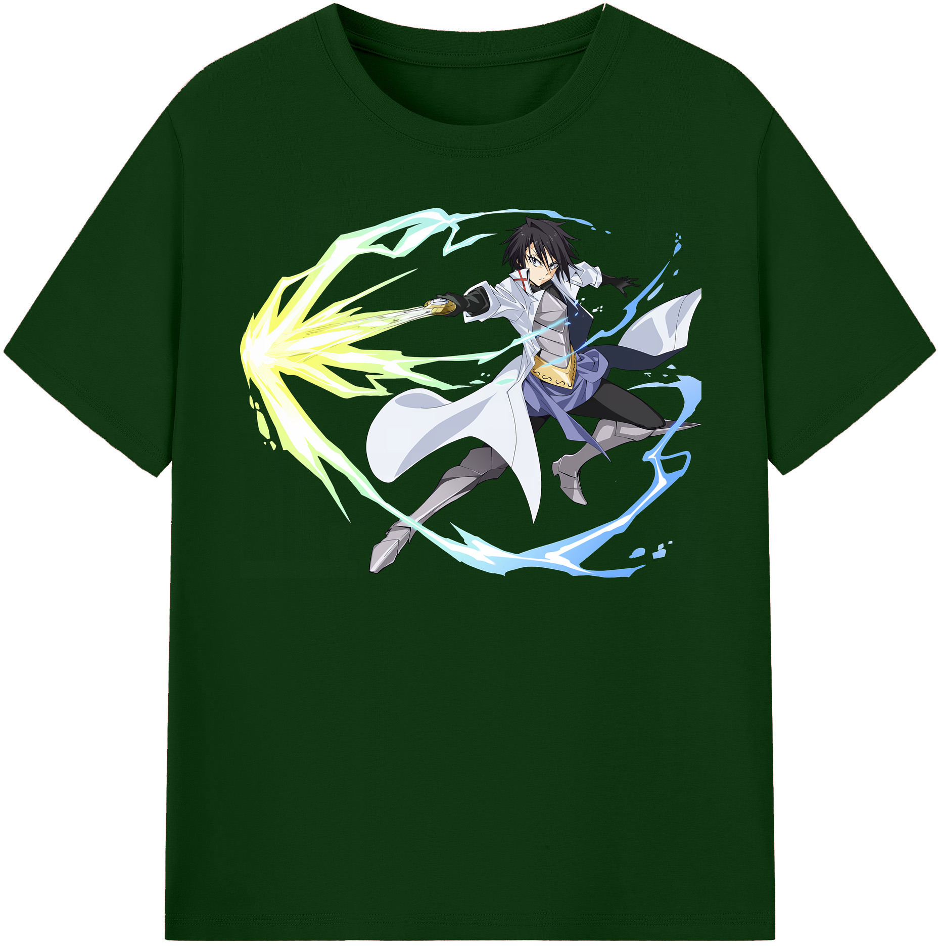 （画像用） 転スラ Regarding Reincarnated to Slime 綿100％半袖Tシャツ（フロントプリント）